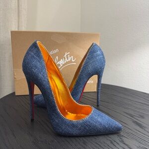 Christian Louboutin So Kate 120 Denim 37